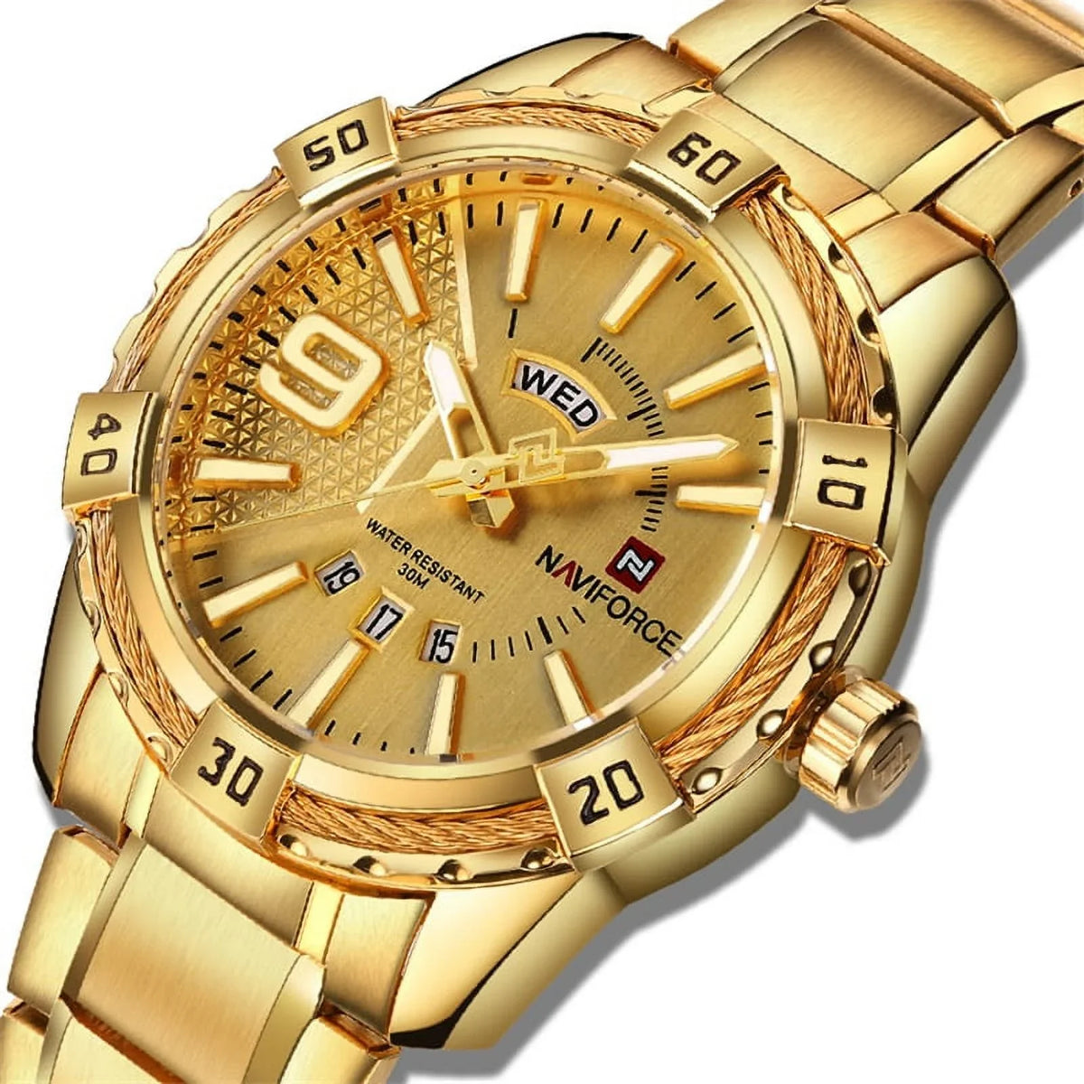 Luxury Brand Men's WristWatch Original Fashion Quartz Classic Watches For Men Waterproof Business Steel Band Clock Man