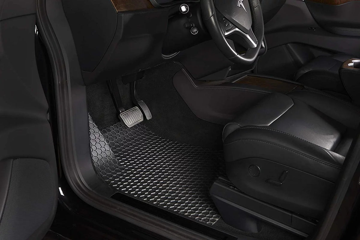 ToughPRO Accessories Cargo Mat Compatible with 2020 Toyota -4 - All Weather - Heavy Duty Black Rubber