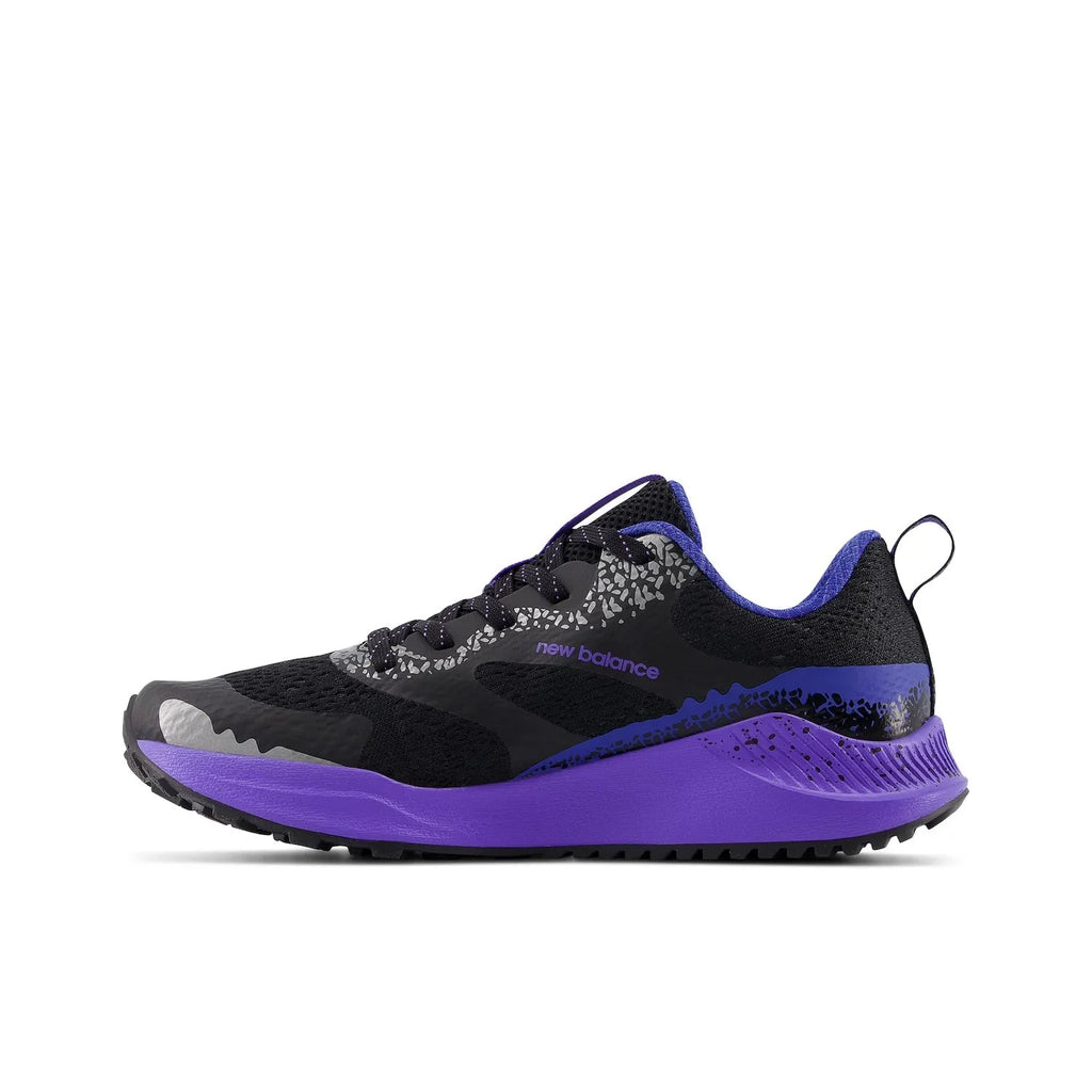 New Balance Dynasoft Nitrel v5 Boys Trail Shoes Color: Black Electric Indigo Size: 5