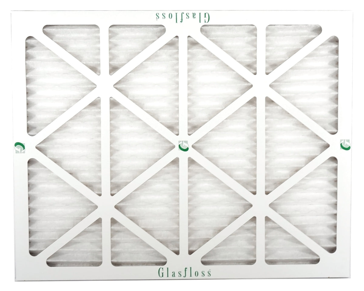 Glasfloss 14x22x1 -  10 -Qty:12 - Furnace Air Filter - Made in  (Actual Size: 13.5 x 21.5x7/8 inch)