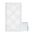 16x25x1  11,  1000 Pleated  Furnace 1" Air Filters by Pamlico. Quantity 6. Actual Size: 15-1/2 x 24-1/2 x 3/4