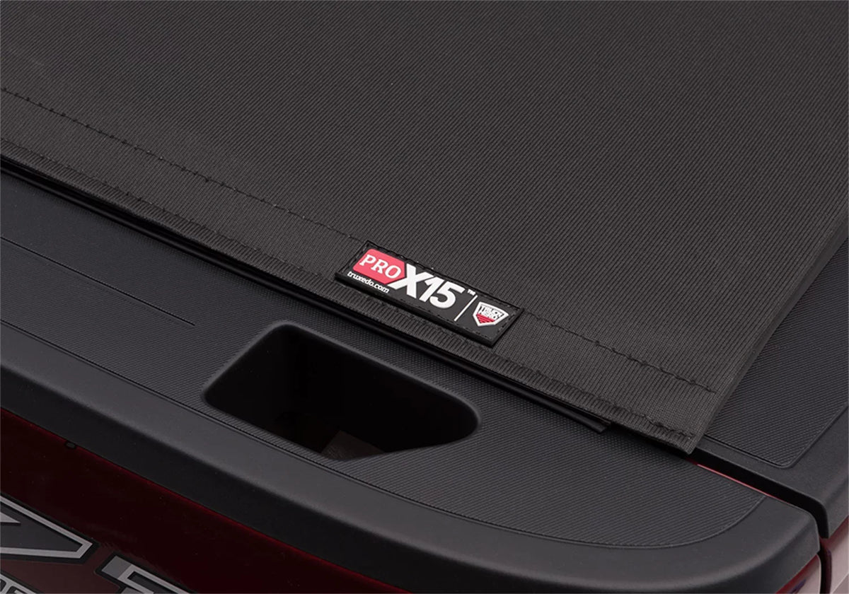 Truxedo Pro  Soft Roll Up Truck Bed Tonneau Cover | 1484101 | Compatible with 2005-2021 Nissan Frontier 6' 1" Bed (73.3")