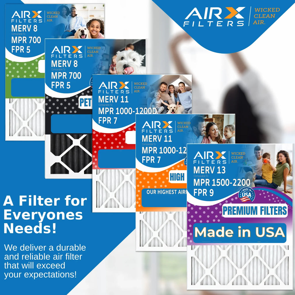 20x20x5 Air Filter  13 Comparable to  1500 - 2200 &  9 Compatible with Ultravation 91-013 Premium  Made 20x20x5 Furnace Filter 2 Pack by     .