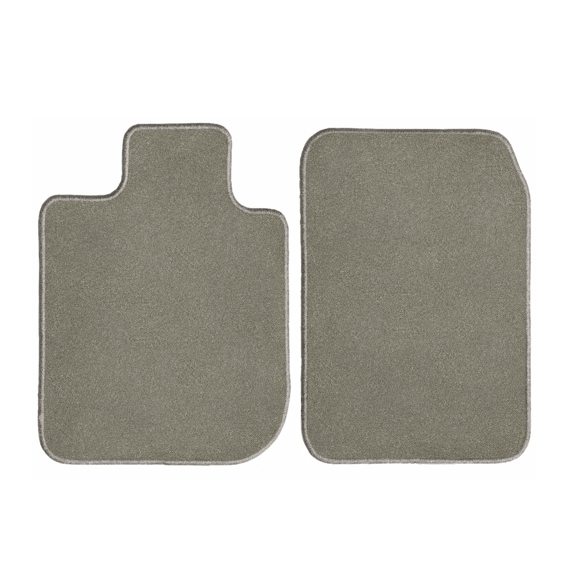 Grey Classic Carpet Car Mats / Floor Mats, Custom Fit for 2011, 2012, 2013, 2014, 2015, 2016, 2017 - Driver & Passenger Mats