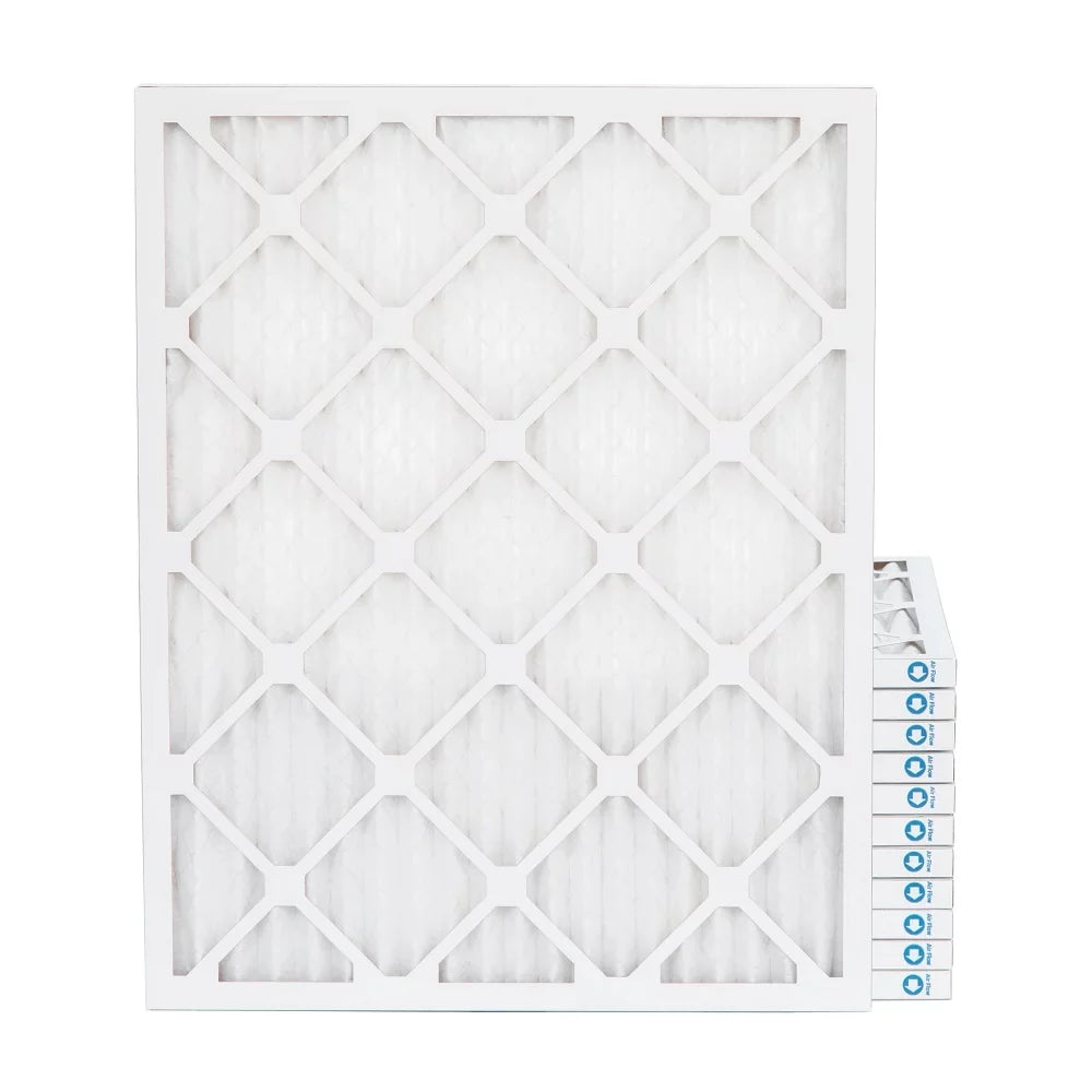 14x20x1  11,  1000 Pleated  Furnace 1" Air Filters by Pamlico. Case of 12. Actual Size: 13-1/2 x 19-1/2 x 3/4