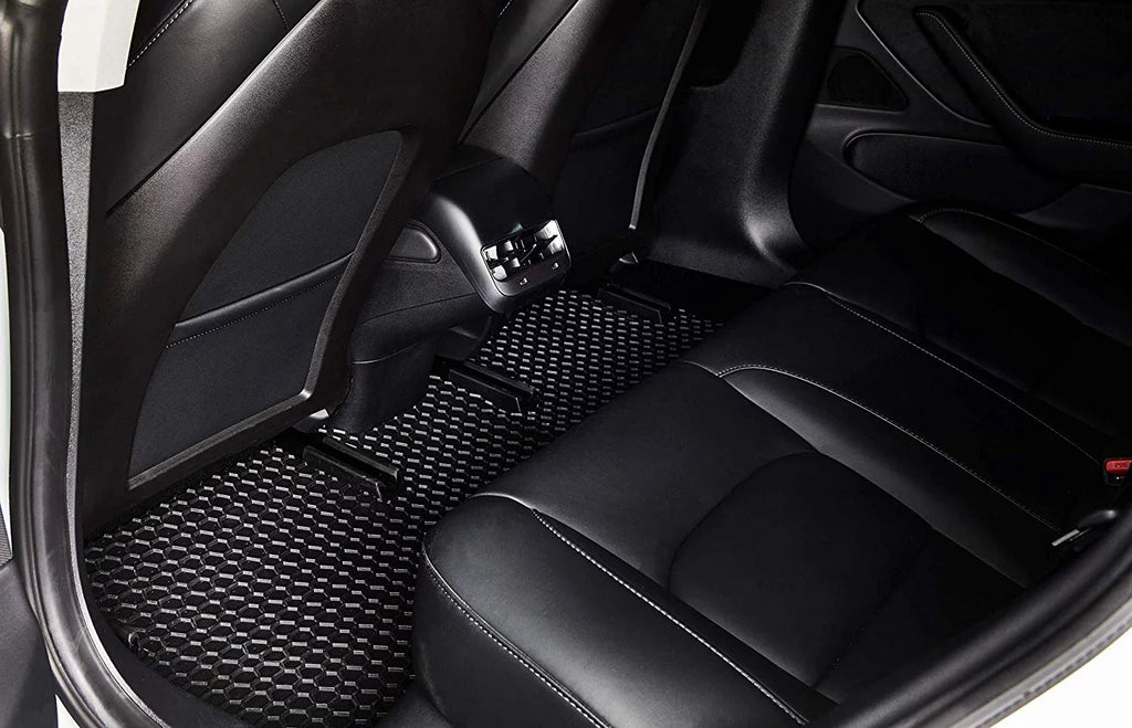 ToughPRO Accessories Cargo Mat Compatible with 2020 Toyota -4 - All Weather - Heavy Duty Black Rubber