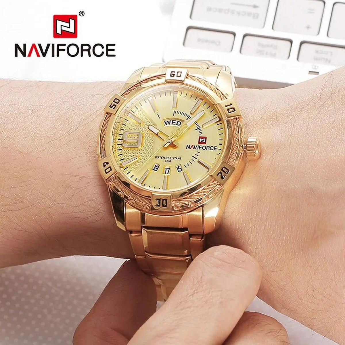 Luxury Brand Men's WristWatch Original Fashion Quartz Classic Watches For Men Waterproof Business Steel Band Clock Man
